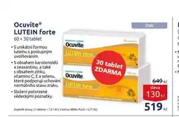 Benu Ocuvite lutein forte nabídka