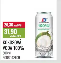 Ratio Kokosová voda 100% nabídka