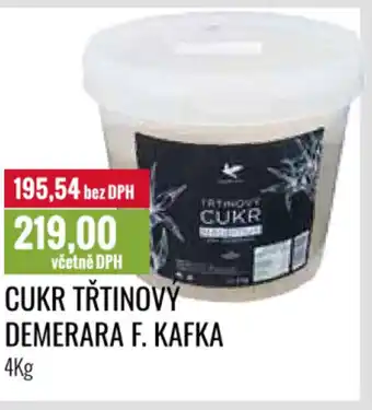 Ratio Bubb cukr trtinový Demerara F. Kafka nabídka