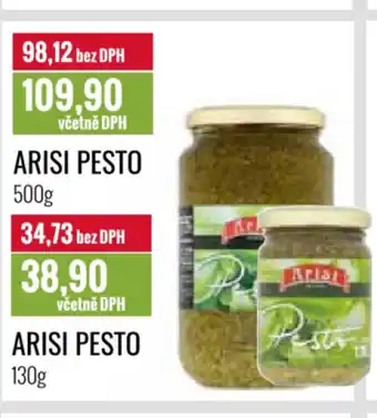 Ratio ARISI Pesto nabídka