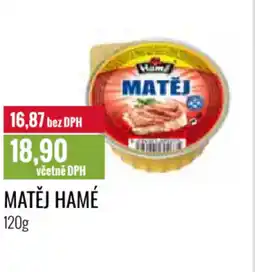 Ratio Matěj Hamé nabídka