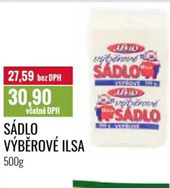 Ratio Sádlo výběrové Ilsa nabídka