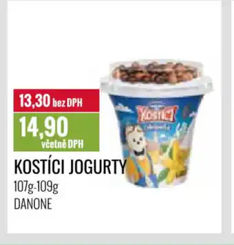 Ratio DANONE Kostíci jogurty nabídka