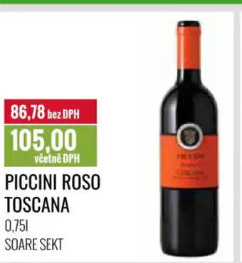 Ratio PICCINI Roso toscana nabídka