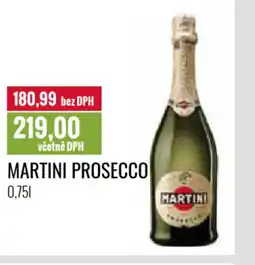 Ratio MARTINI Prosecco nabídka