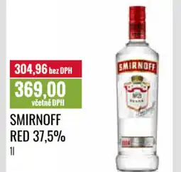 Ratio SMIRNOFF Red 37.5% nabídka