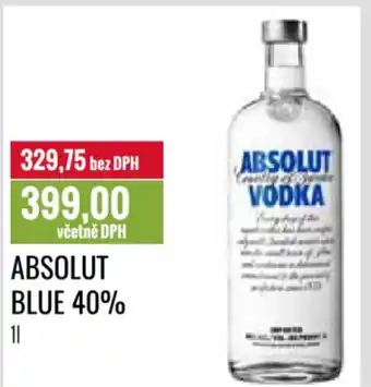 Ratio ABSOLUT Blue 40% nabídka