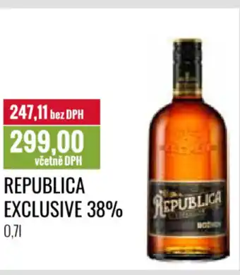 Ratio REPUBLICA Exclusive 38% nabídka