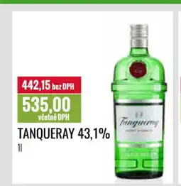 Ratio TANQUERAY 43,1% nabídka