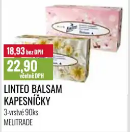 Ratio LINTEO Balsam kapesníčky nabídka