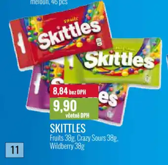 Ratio SKITTLES nabídka