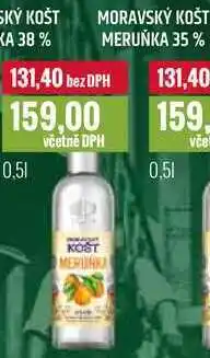 Ratio MORAVSKÝ KOŠT MERUŇKA 35% 0,5l nabídka