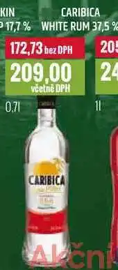 Ratio CARIBICA WHITE RUM 37,5 % 0,7l nabídka