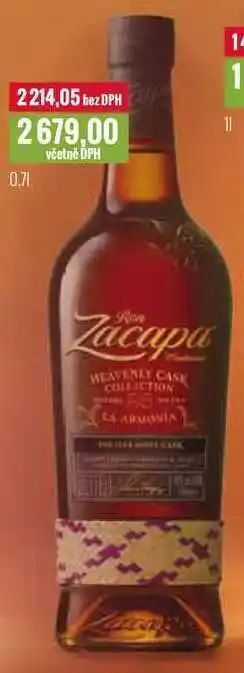 Ratio Ron Zacapa La Armonia 0,7l nabídka