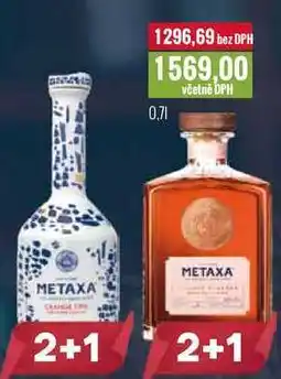 Ratio METAXA 0,7l nabídka