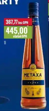 Ratio METAXA 5* 1l nabídka