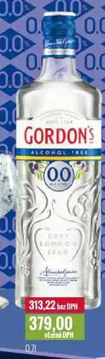 Ratio GORDON'S ALCOHOL FREE 0,7l nabídka