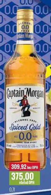 Ratio Captain Morgan alcohol free 0,7l nabídka