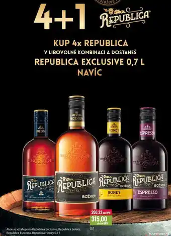 Ratio Božkov Republica Exclusive 0,7l nabídka