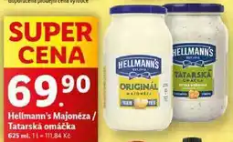 Lidl Hellmann's Majonéza/Tatarská omáčka, 625 ml nabídka