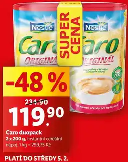 Lidl Caro duopack, 2x 200 g nabídka