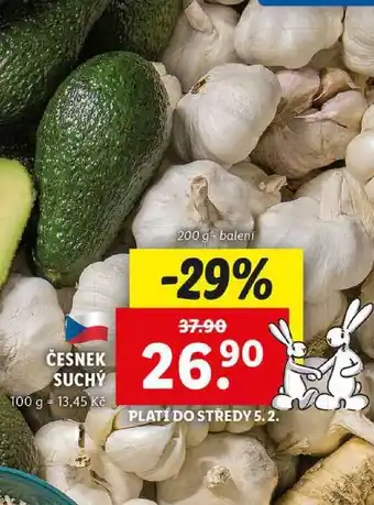 Lidl ČESNEK SUCHÝ, 200 g nabídka