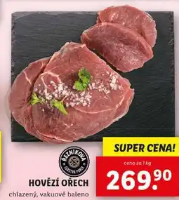 Lidl HOVĚZÍ OŘECH, cena za 1 kg nabídka