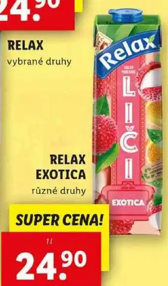 Lidl RELAX EXOTICA, 1 l nabídka