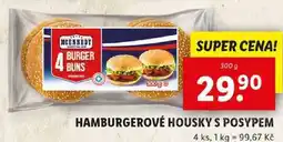 Lidl HAMBURGEROVÉ HOUSKY S POSYPEM, 300 g nabídka