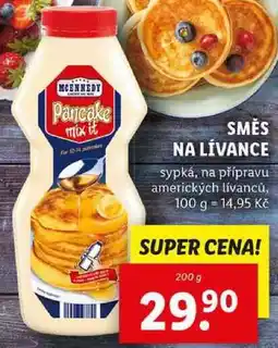 Lidl SMĚS NA LÍVANCE, 200 g nabídka