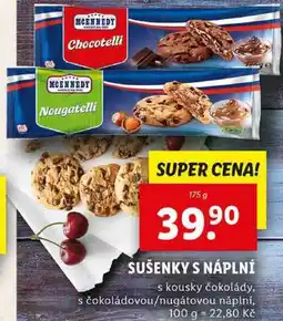 Lidl SUŠENKY S NÁPLNÍ, 175 g nabídka