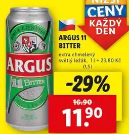 Lidl ARGUS 11 BITTER, 0,5 l nabídka