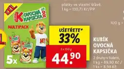 Lidl KUBÍK OVOCNÁ KAPSIČKA, 5x 100 g nabídka