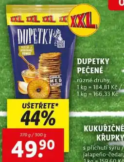 Lidl DUPETKY PEČENÉ, 270 g/300 g nabídka