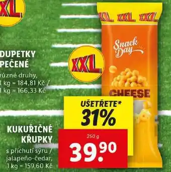 Lidl KUKUŘIČNÉ KŘUPKY, 250 g nabídka