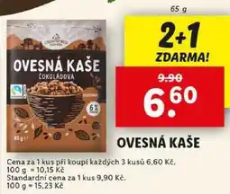 Lidl OVESNÁ KAŠE, 65 g nabídka