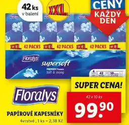 Lidl PAPÍROVÉ KAPESNÍKY, 42x 10 ks nabídka