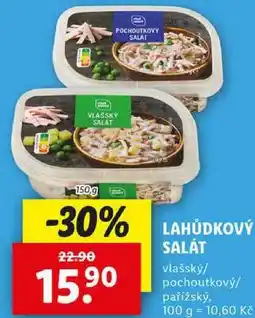 Lidl LAHŮDKOVÝ SALÁT, 150 g nabídka