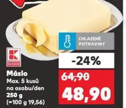 Kaufland Máslo nabídka