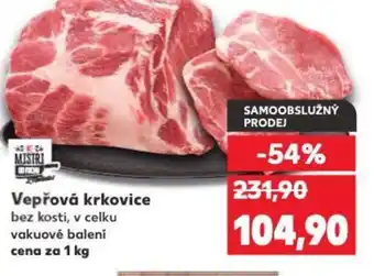 Kaufland Vepřová krkovice nabídka