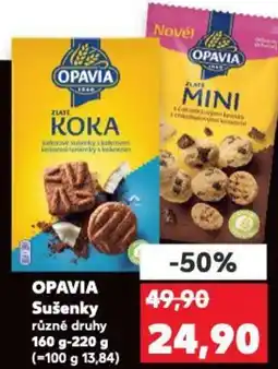 Kaufland OPAVIA Sušenky nabídka