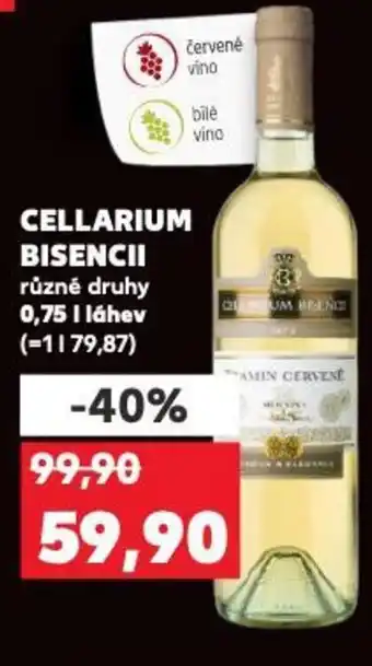 Kaufland CELLARIUM BISENCII nabídka