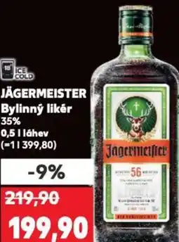 Kaufland JÄGERMEISTER Bylinný likér 35% nabídka