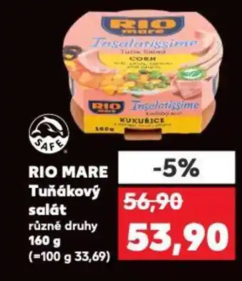 Kaufland RIO MARE Tuňákový salát nabídka