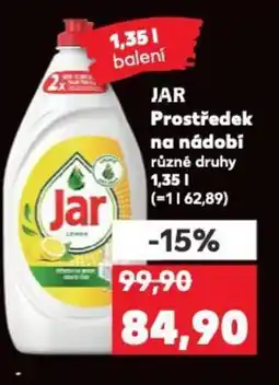 Kaufland JAR Prostředek na nádobí nabídka