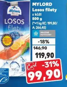 Kaufland MYLORD Losos filety s kůží nabídka