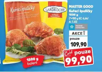 Kaufland MASTER GOOD Kuřecí špalíčky nabídka