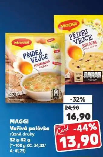 Kaufland MAGGI Vařivá polévka nabídka