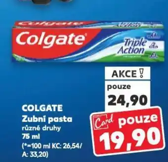 Kaufland COLGATE Zubní pasta nabídka