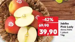 Kaufland Jablka Pink Lady nabídka